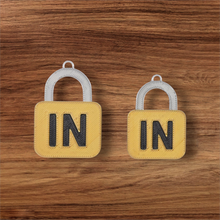 LOCK IN™ Keychain – Daily Focus Reminder